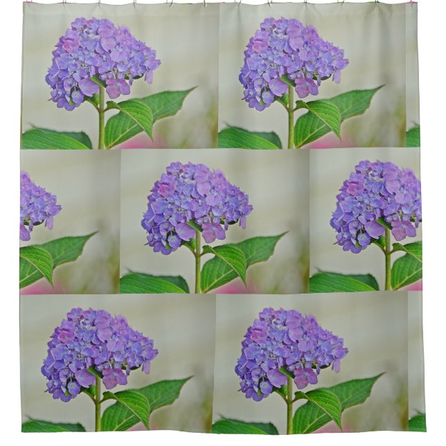 Cortina De Ducha Hydrangea (Anverso)