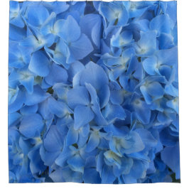 Cortina De Ducha Hydrangea azul
