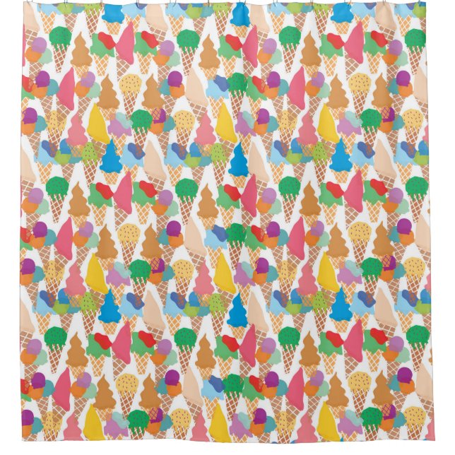 Cortina De Ducha Ice creams (Anverso)