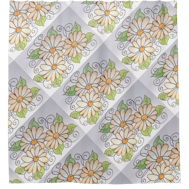 Cortina De Ducha Icy Naranja (Anverso)