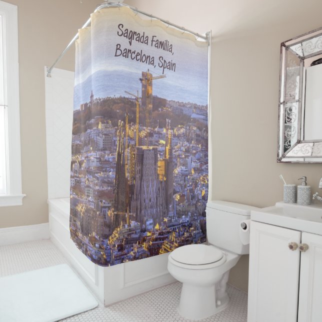 Cortina De Ducha Iglesia Católica de la Sagrada Familia, Barcelona, (In situ)