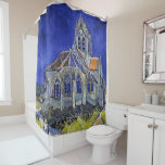 Cortina De Ducha Iglesia de Auvers, Van Gogh<br><div class="desc">Vincent Willem van Gogh (30 de marzo de 1853 a 29 de julio de 1890) fue un pintor holandés post-impresionista que figura entre las figuras más famosas e influyentes de la historia del arte occidental. En poco más de una década, creó unas 2.100 obras de arte, entre ellas unas 860...</div>