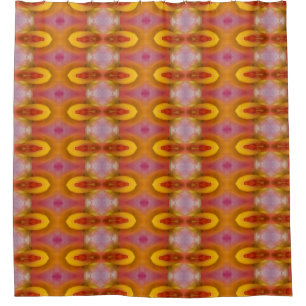 Cortina De Ducha Ikat 7, Rosa de paz