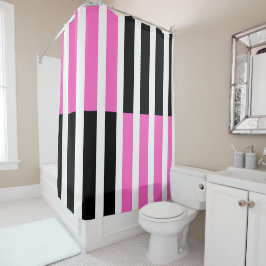 Cortina De Ducha Ilustracion de arte de formas gráficas