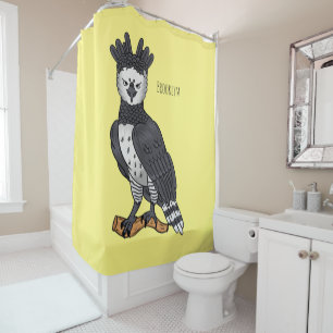 Cortina De Ducha Ilustracion de Harpy Eagle personalizado