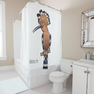 Cortina De Ducha Ilustracion de personalizado de aves pepitas de Eu