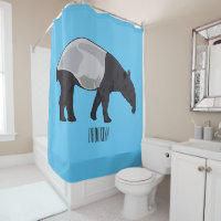 Ilustracion personalizado Tapir