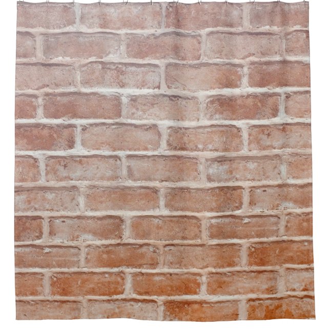 Cortina De Ducha Imagen de fondo ladrillo de pared textureabstract, (Anverso)