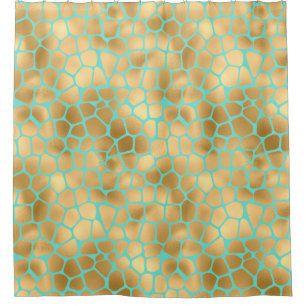 Cortina De Ducha Impresión de animales de jirafa