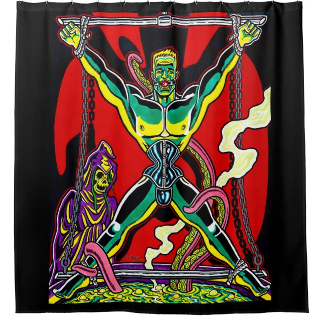 Cortina de ducha "In the Soup" (Anverso)