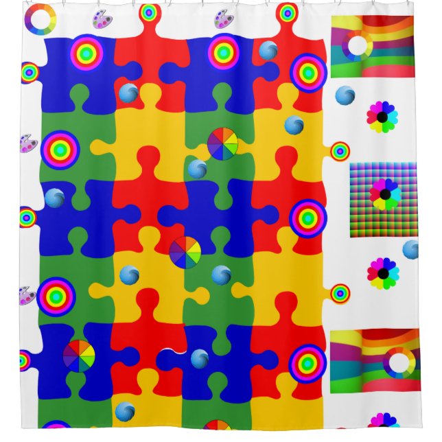 Cortina de ducha infantil (Anverso)