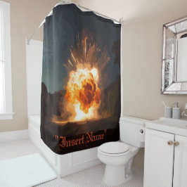 Cortina de ducha Inferno