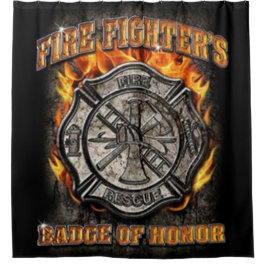 Cortina De Ducha Insignia de honor