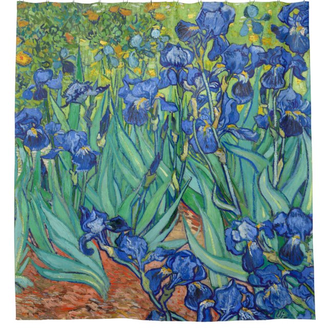 Cortina De Ducha Iris de Van Gogh (Anverso)