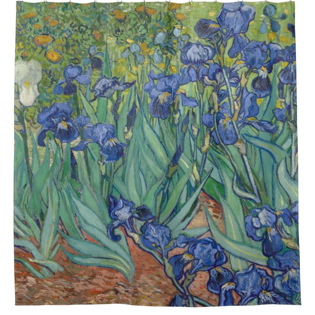 Cortina De Ducha Iris de Van Gogh (Anverso)