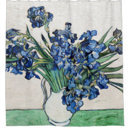 Cortina De Ducha Irises (1890) de Vincent Van Gogh