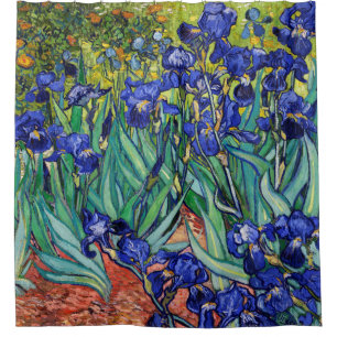 Cortina De Ducha Irises de Vincent van Gogh