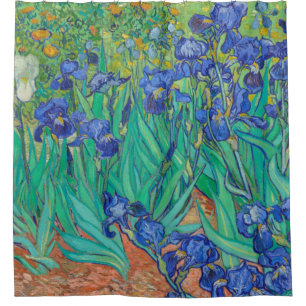 Cortina De Ducha Irises Vincent van Gogh
