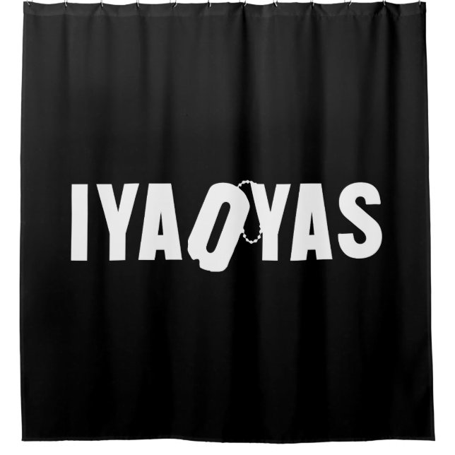CORTINA DE DUCHA IYAOYAS (Anverso)