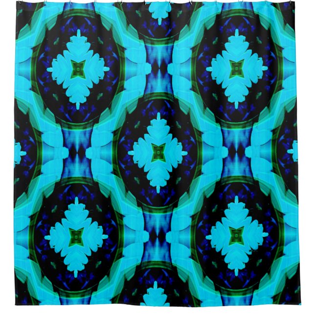 Cortina De Ducha Jardín del Caribe..... (Anverso)