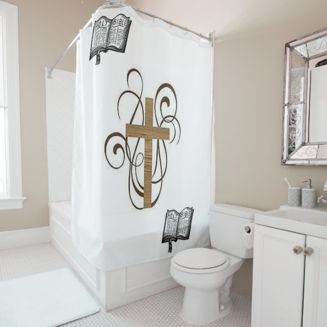 Cortina de ducha Jesús (In situ)