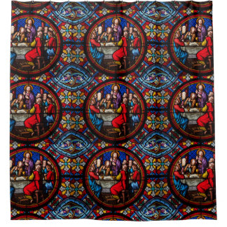 Cortina De Ducha Jesús por última vez con sus discípulos