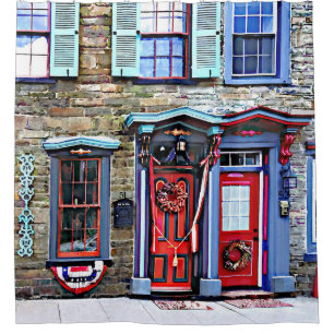 Cortina De Ducha Jim Thorpe PA - Puertas y ventanas de moda