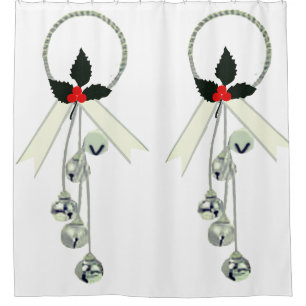 Cortina de ducha Jingle Bells