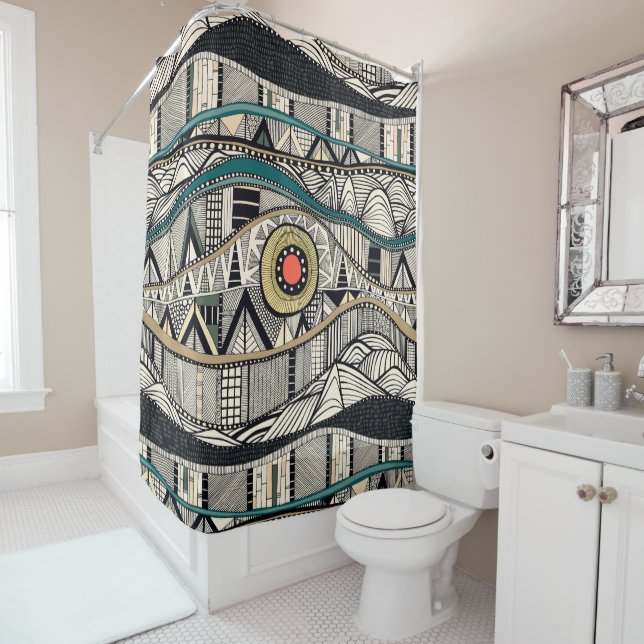 CORTINA DE DUCHA JORD SUNSET (In situ)