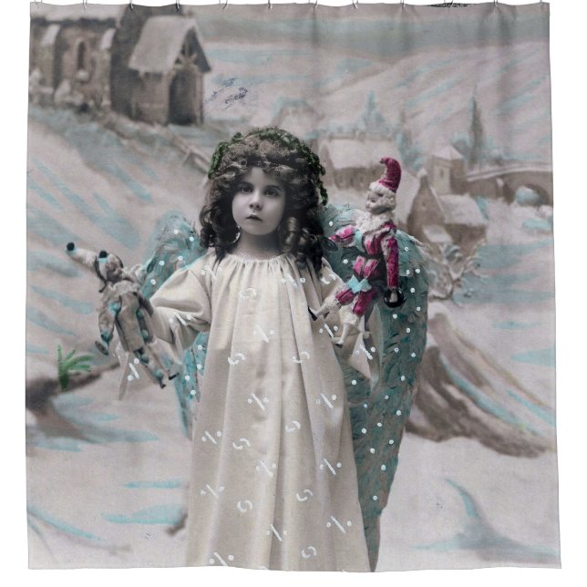 Cortina De Ducha Joyeux Noel (Anverso)