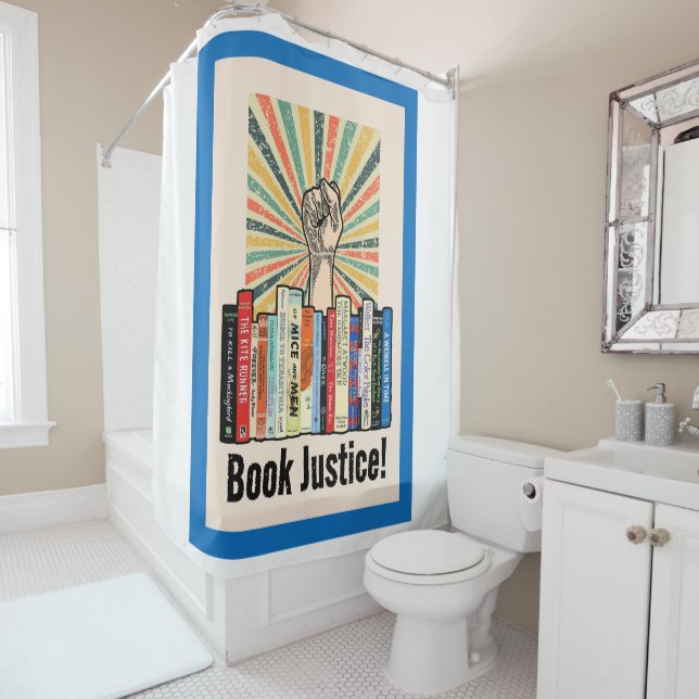 Cortina De Ducha ¡Justicia del libro! (In situ)