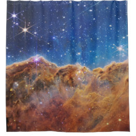 Cortina De Ducha JWST James Webb Telescopio Espacial Acantilados Có