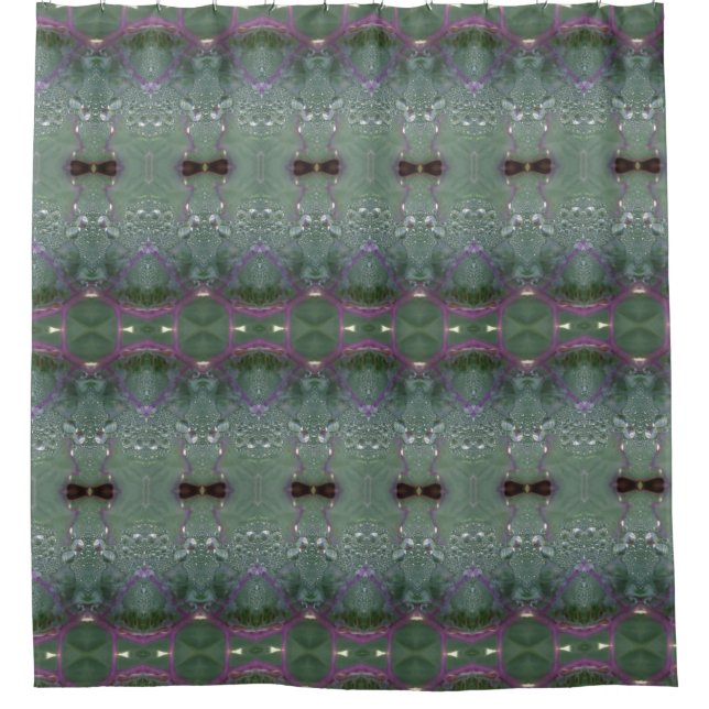 Cortina De Ducha Kale Ikat 3 (Anverso)