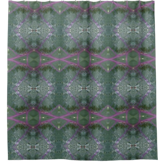 Cortina De Ducha Kale Ikat 9 (Anverso)