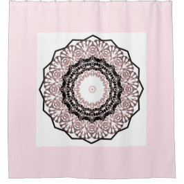 Cortina De Ducha Kaleidoscope, mandala