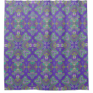 Cortina De Ducha Kaleidoscope Mosaic VII + tus ideas