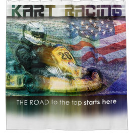Cortina De Ducha Karting Americano