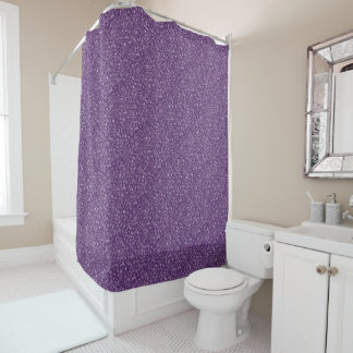 Cortina De Ducha KiniArt Arte Garabato Morado