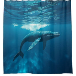 Cortina De Ducha „König der Ozeane – Die stille Macht des Wals“