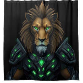Cortina De Ducha Königlicher Löwe – Neon Power