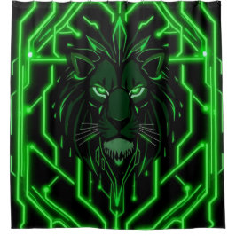 Cortina De Ducha Königlicher Löwe – Neon Power