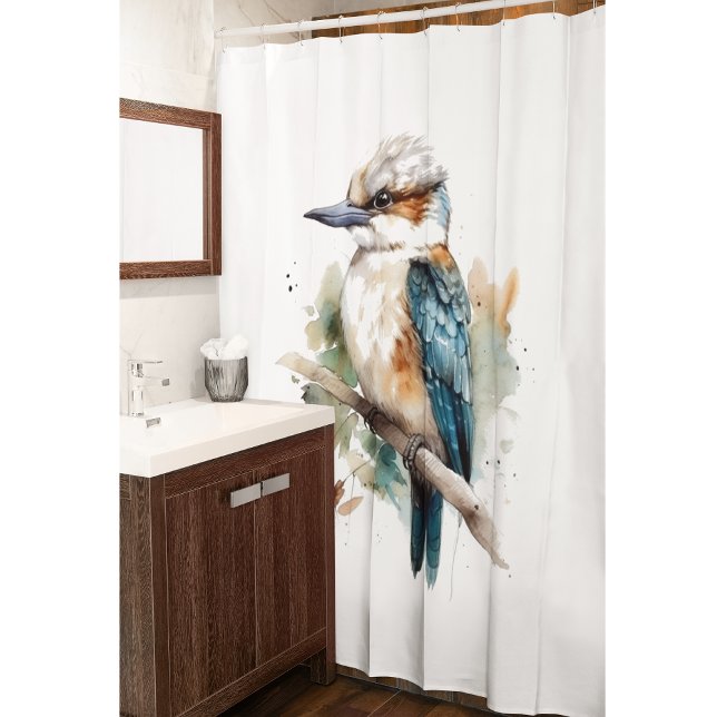 Cortina De Ducha Kookaburra azul verdadero (Subido por el creador)