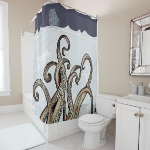 Cortina De Ducha Kraken