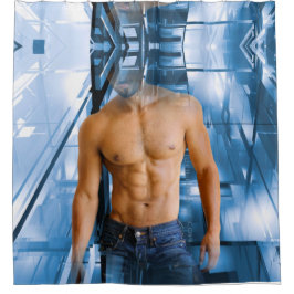 Cortina De Ducha La barba sexy y peluda de SlipperyJoe