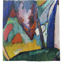 La cascada - Wassily Kandinsky