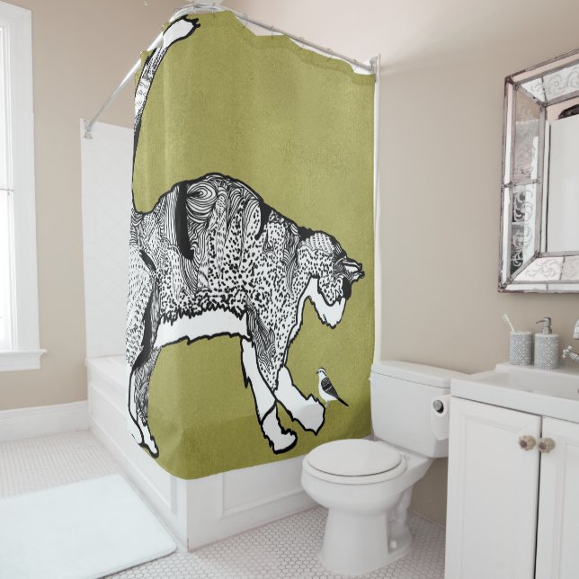 Cortina De Ducha La compasión de los fuertes (In situ)