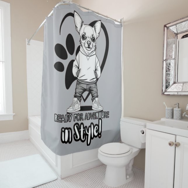 Cortina De Ducha La cultura de Chihuahua (In situ)