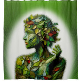 Cortina De Ducha La Dama Verde