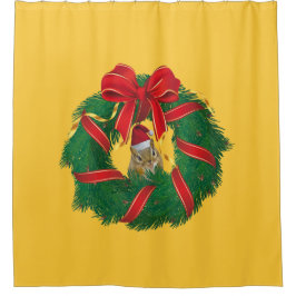Cortina De Ducha La guerra de los Navidades de Chipmunk