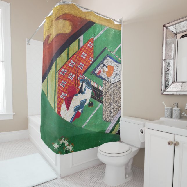 Cortina De Ducha La historia de Genji, Tawaraya Sotatsu (In situ)